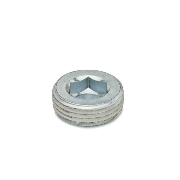 DIN906-ST-R1-1/2-GPC Threaded Plugs, Tapered Thread